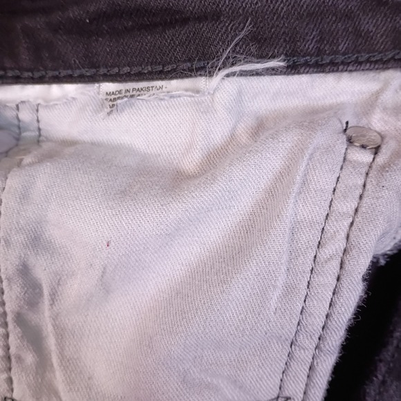 Levis 505 Regular Fit Mens Black Jeans Straight Leg Denim W36 L30 - Picture 4 of 13